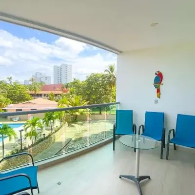 Hermoso Apartamento Frente al Mar 3 Habitaciones MSC34