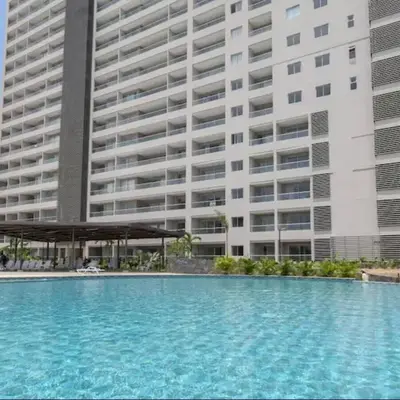New luxury studio apartment with ocean view