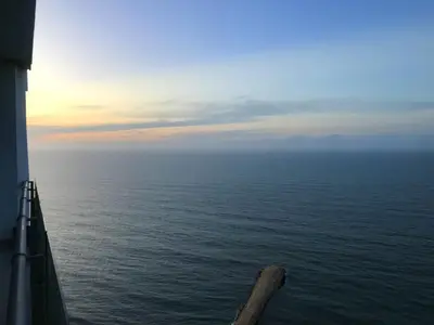 a view of the ocean from a cruise ship at Sky Ocean View in Cartagena de Indias