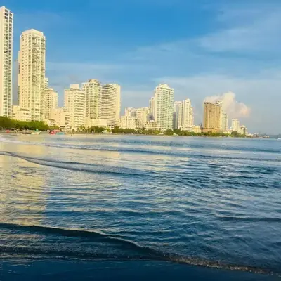 Vacaciones en el Caribe - Laguito Cartagena al lado de bocagrande
