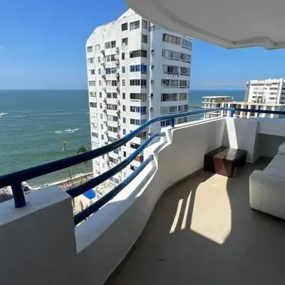 apartamento luxury Aire puro frente al mar edificio marina del rey laguito cartagena