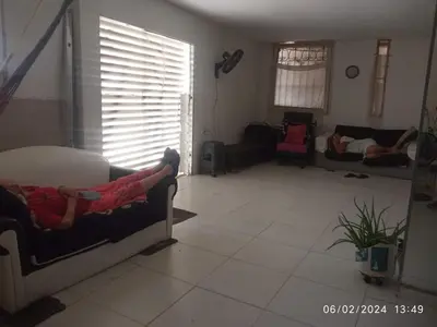 a living room with two couches at Casa Solangel in Cartagena de Indias