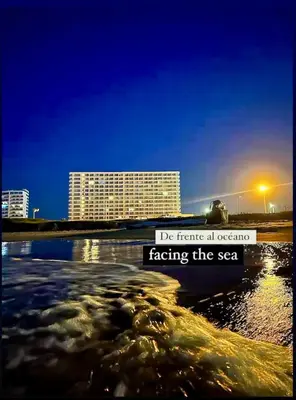 a sign that reads do freeze at ocean facing the sea at Apartasuit Resort CTG Beach con vista al mar- central 5 min aeropuerto in Cartagena de Indias