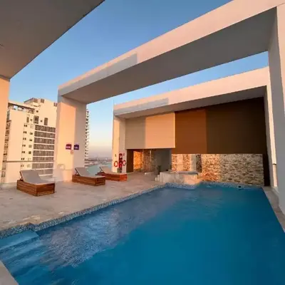 Dúplex en Bocagrande Cartagena Piscina
