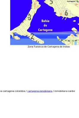 a map of the province of canberra at Beatifull apartment near Hilton hotel in Cartagena de Indias