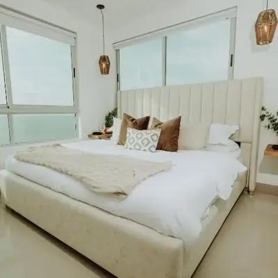 BEACH FRONT Condo walking to centro and beach 2BD