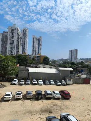 a group of cars parked in a parking lot at cartagena luxury in Cartagena de Indias