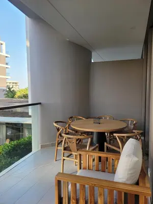 a dining room with a table and chairs at Apartamento in Morros Eos-Manzanillo del Mar in Cartagena de Indias