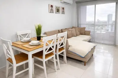 a living room with a table and a couch at walled city of Cartagena 20 in Cartagena de Indias
