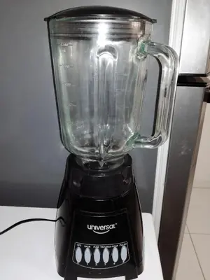 a blender sitting on top of a counter at Apartamento Marbella #2-14 in Cartagena de Indias