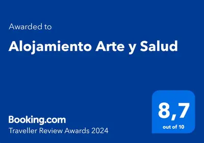 a blue sign with the words albuquerque at Alojamiento Arte y Salud in Cartagena de Indias