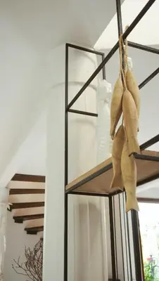 a chandelier with a bunch of towels hanging from it at Alquiler casa en la playa, Tolu in Tolú