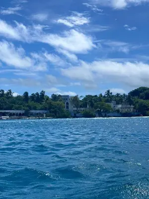 a view of a large body of water at Vista Linda Cabaña in Playa Blanca