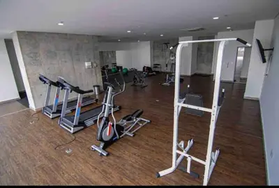 a gym with several exercise bikes in a room at 19TH FLOOR LUXURY APARTMENT BAY VIEW CARTAGENA in Cartagena de Indias