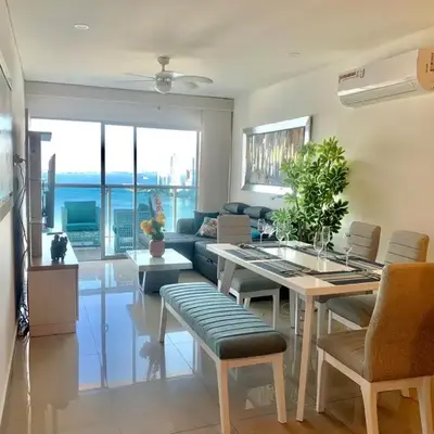 19TH FLOOR LUXURY APARTMENT BAY VIEW CARTAGENA
