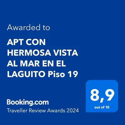 a screenshot of a cell phone with the text upgraded to apronon thermos at APARTAMENTO CON VISTA AL MAR CARIBE PISO 19 - Espectacular in Cartagena de Indias