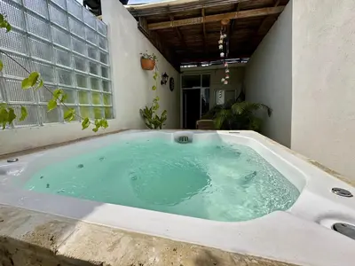 a jacuzziificialificialificialificialificialificialificialificialificialificialificial at Casa Badillo 3 4br LUXURY ROOFTOP oldcity AC jacuzzi hottub wifi in Cartagena de Indias