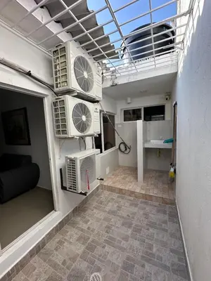 a room with two air conditioners on the wall at APARTAMENTO in Cartagena de Indias