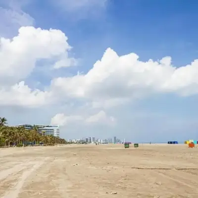 Morros Cartagena junto al Hotel las Américas Edificio Spiaggia salida a playa