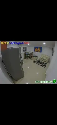 a picture of a room with chairs and tables at Apartamento 303 in Cartagena de Indias