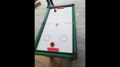 a snooker game is shown on a table at Bm-13 room near the sea with air conditioning and WIFI in Cartagena de Indias